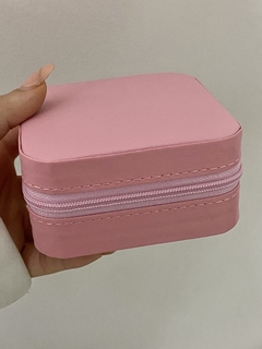 Alhajero eco cuero rosa oscuro 10x10cm