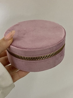 Alhajero terciopelo rosa 10cm