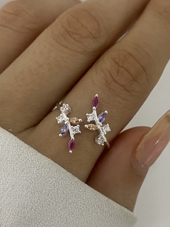 Anillo hojitas (Regulable) - comprar online