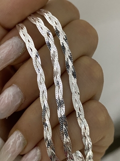 Cadena trenzada (40cm) - comprar online
