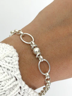 Pulsera modelo 638 (19cm) plata 900