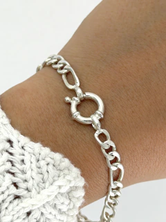 Pulsera modelo 644 (19cm) plata 925 cierre marinero