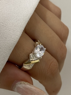 Anillo x piedra blanca - comprar online