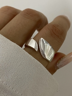 Anillo doble hoja cubic (Regulable)