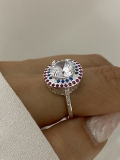 Imagen de Anillo piedra y cubic