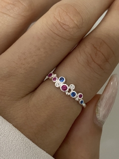 Anillo circulos colores - comprar online