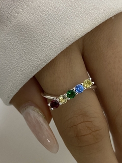 Anillo barra cubic