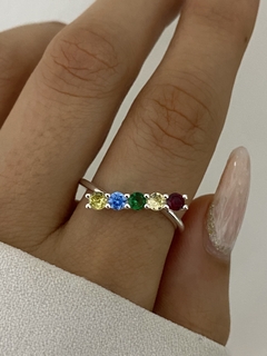 Anillo barra cubic - comprar online