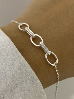 Pulsera modelo 77 (17cm+3cm) - comprar online