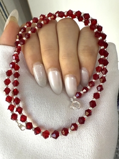 Choker modelo 82 cristal bicono - comprar online