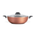 Wok con Tapa y Manijas de 4,1 L Antiadherente 28 cm Cobre - Línea Clove