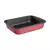 Asadera Rectangular Honda 39x28x6cm Brinox Bakeware Cereza Con Teflon