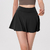 Saia Esportiva Preta de Lycra