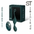 Bolas vaginales Luxury Dark Green Kegel