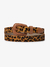 Cinto 100% Couro Animal print - comprar online