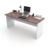 Mesa 80x60 Para Escritório Escrivaninha Cnt30 - KasMobile