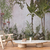 Papel de Parede Floresta Tropical com Folhagens Exuberantes - Ideal para Sala de Estar e Cozinha