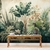 Papel de Parede Floresta Tropical com Folhagens Exuberantes para Sala de Estar - Papeis Decor