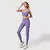 Conjunto Academia Fitness Feminino Leggings 1 Top Bra 1 Shorts Levanta Bumbum ,Conjunto de ioga sem costura para mulheres, Workout Sportswear, - loja online