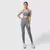 Conjunto Academia Fitness Feminino Leggings 1 Top Bra 1 Shorts Levanta Bumbum ,Conjunto de ioga sem costura para mulheres, Workout Sportswear,