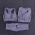 Conjunto Academia Fitness Feminino Leggings 1 Top Bra 1 Shorts Levanta Bumbum ,Conjunto de ioga sem costura para mulheres, Workout Sportswear,