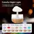 Máquina De Aromaterapia De Nuvem De Chuva, Lâmpada De Cogumelo Colorido, Luz Noturna, Óleo Essencial, Umidificador Pequeno Atmosfera, Cogumelo Colorido De Chuva