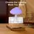 Máquina De Aromaterapia De Nuvem De Chuva, Lâmpada De Cogumelo Colorido, Luz Noturna, Óleo Essencial, Umidificador Pequeno Atmosfera, Cogumelo Colorido De Chuva
