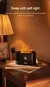 Difusor Aromatizador Flame Umidificador Ar Óleos Essenciais Cor Preto 110v/220v Aroma Difusor para Casa, Umidificador de Ar, Aromaterapia, Coo