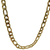 Cordão aço inox dourado 50cm - comprar online