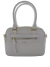 Bolsa estruturada off-white com alça dupla