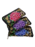 Carteira bordada floral – Disponível em várias cores