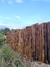 Cerco de bambu dorado 1m x 1,80 m