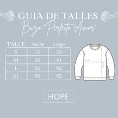 Buzo PERFECTO AMOR - Hope