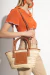 Bolsa Jacquemus Le Petit Panier Soli Palha na internet