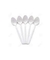 CUCHARA SUNDAE BLANCA KOVALPLAST X 50U