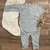 PIJAMA ENTERITO GRIS MELANGE - comprar online