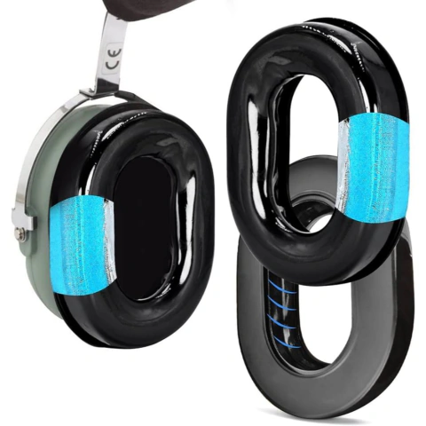Almofada Gel Aviação Compativel Com David Clark H10 Earpad Espuma