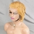 Peluca Natural Lace Front Rubio Oscuro Pixie 15 cm - Todo Pelo