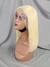 Peluca Natural Lace Front Rubio Platinado 35 cm - Todo Pelo