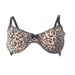 Corpiño con arco Animal Print