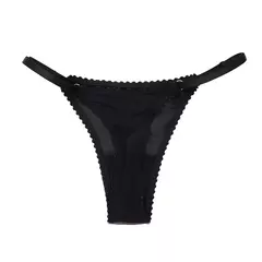 Microbikini ecocuero marrón en internet