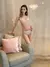 Conjunto Corpiño sin arco y microbikini Beige