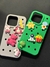Fundas Tipo Crocs Con Pins iPhone 15 pro