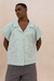 Camisa Maresia em Tricoline Aqua na internet