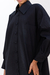 Camisa Gaia em Tricoline Preta - comprar online