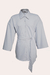 Camisa Sopro em Linho Azul - comprar online