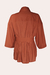 Camisa Sopro em Linho Terracota