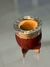 Mate imperial + base de pelotitas + virola cincelada y apliques en bronce - comprar online