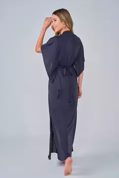 Kaftan longo preto na internet