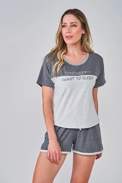 Pijama curto algodão